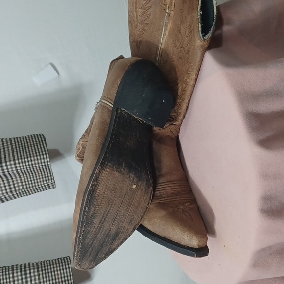 Brown Western Cowboy Boots size 9 - Picture 5 of 5